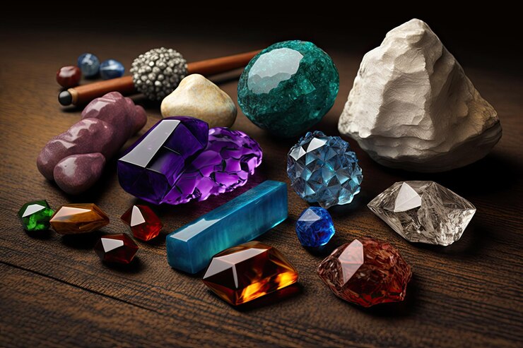 Semi precious stones