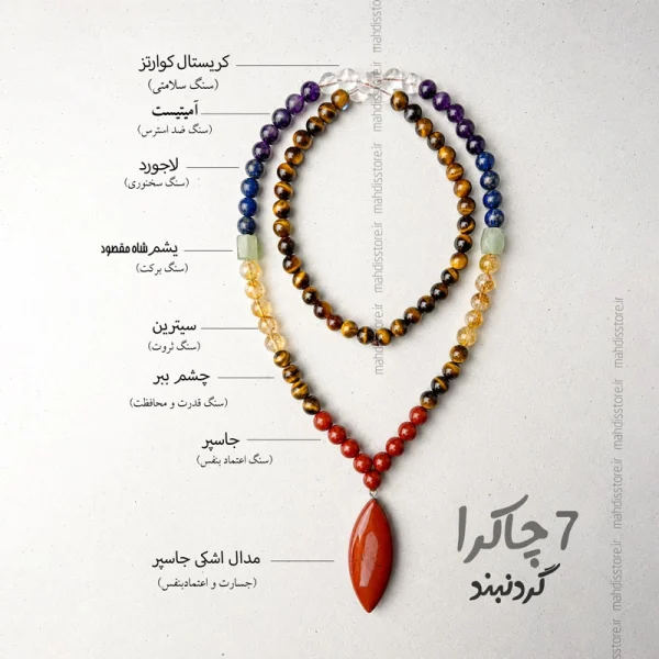 گردنبند 7 چاکرا