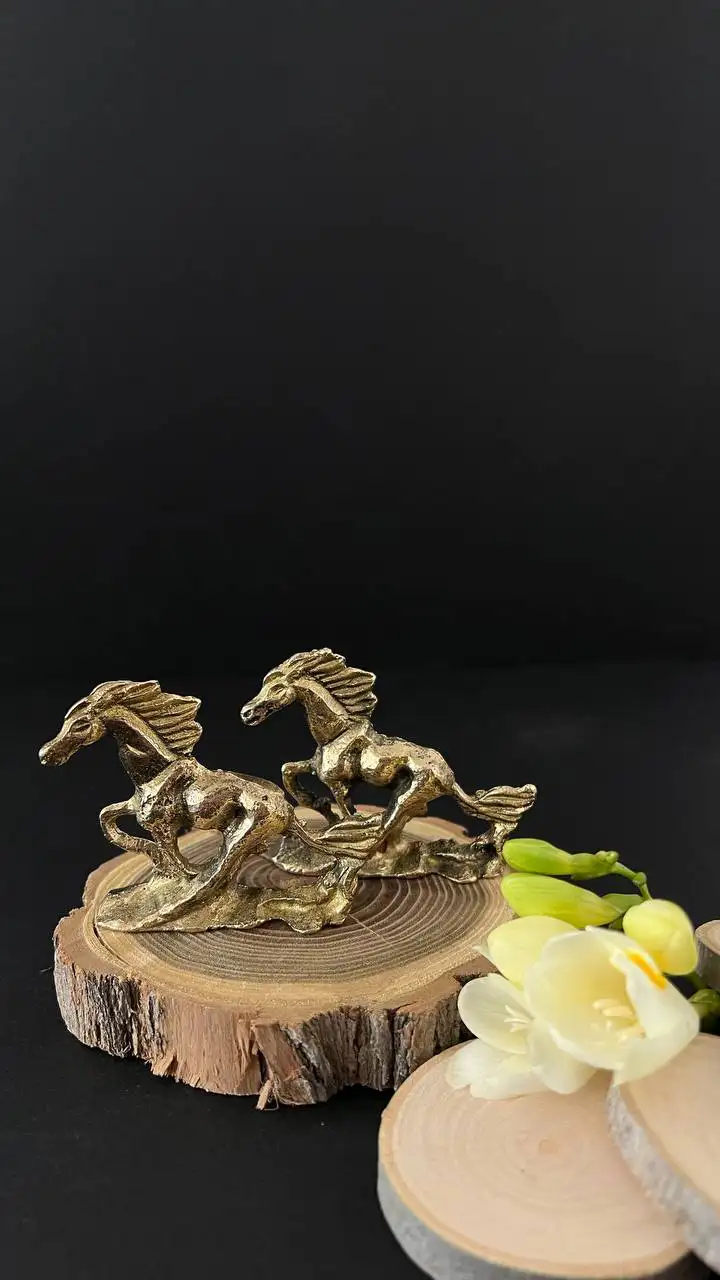 اسب دونده برنجی (جفت) - تصویر 2