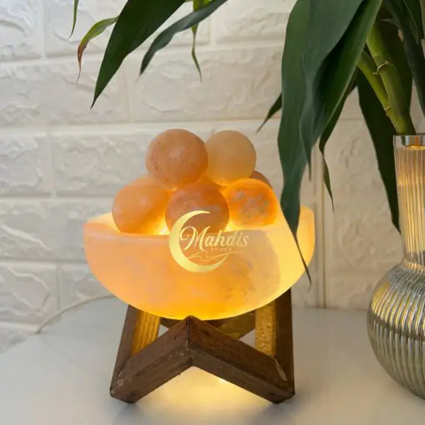 آباژور کاسه و گوی (دایره ای)