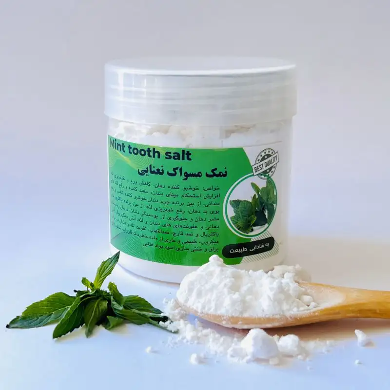 نمک مسواک طعم نعناع مهدیس
