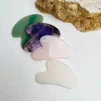 سنگ گواشا اصل برای ماساژ صورت