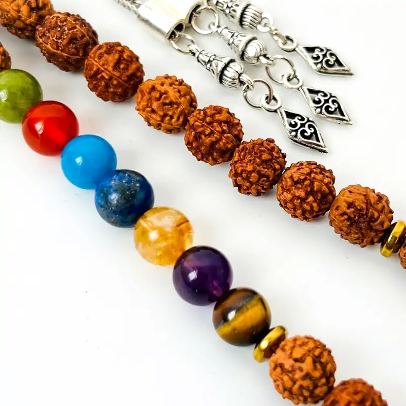 تسبیح رودراکشا 7چاکرا - تصویر 3