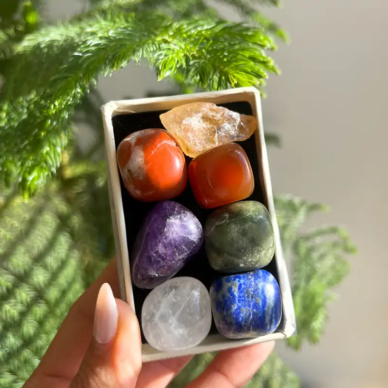 پک سنگ 7چاکرابا 7 سنگ پر خاصیت