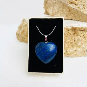 مدال قلبی لاجورد