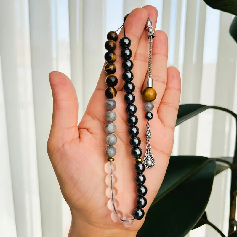 خرید تسبیح سنگ اصل