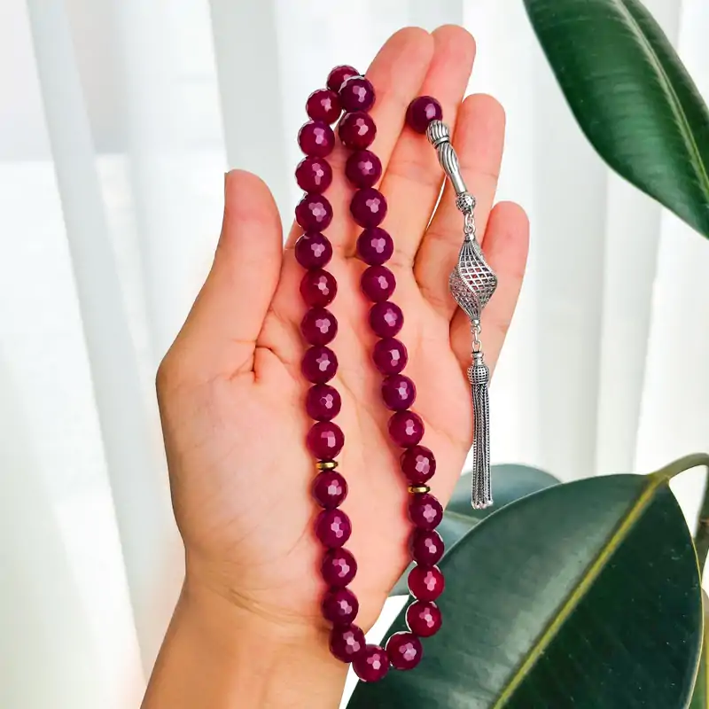 تسبیح عقیق سرخ